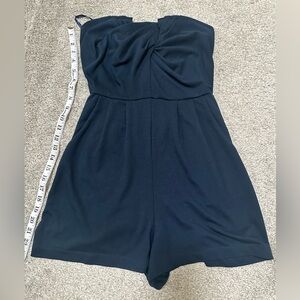 Silence + noise corset sweetheart romper